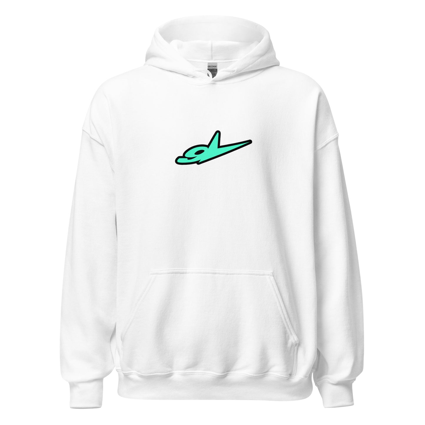 Box Logo Hoodie Turquoise